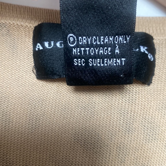 August Silk Animal Print vest tank size Medium - Picture 6 of 6